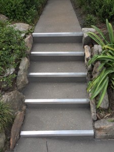 Wizcrete Repairs damaged steps with concte resurfacing