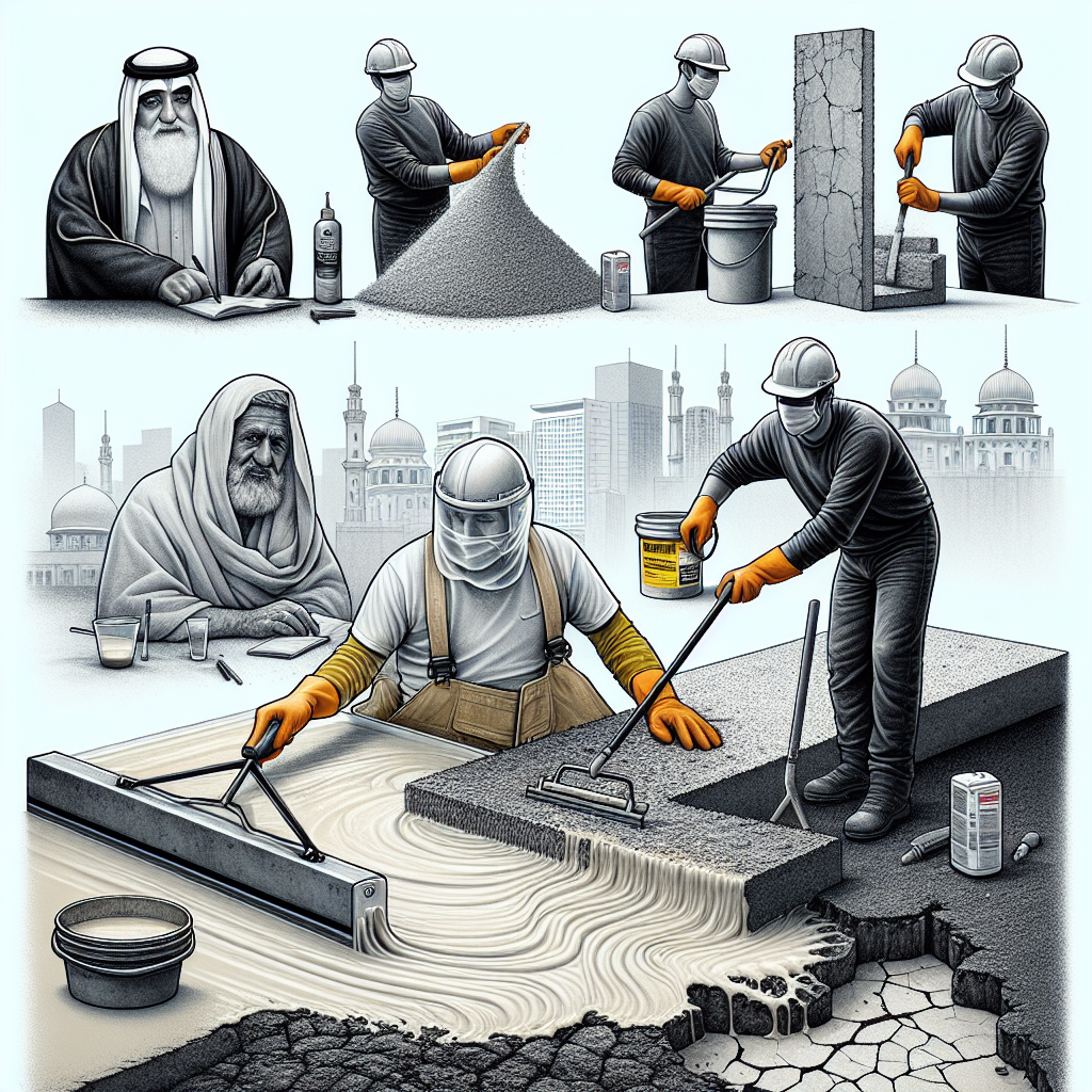 a group of people working on a construction site